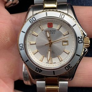 Hanowa Swiss Military Wristwatch Silver-Gold